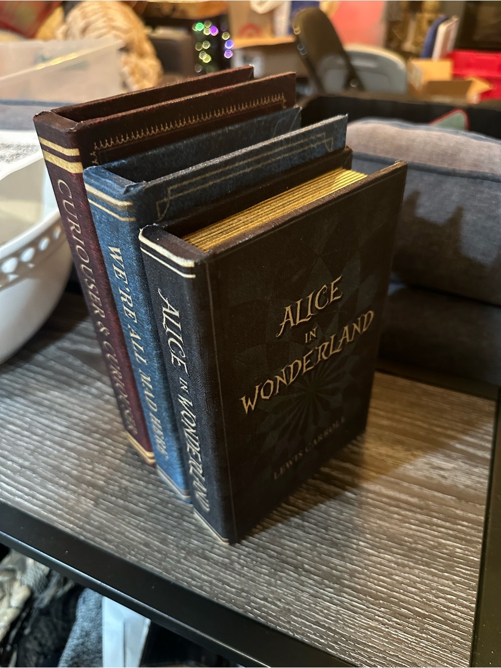 8" Alice's Adventures Book Stack Tabletop Box by Ashland®